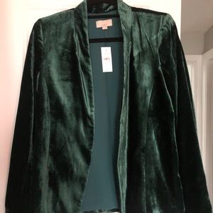 Loft Velvet Jacket Size Small